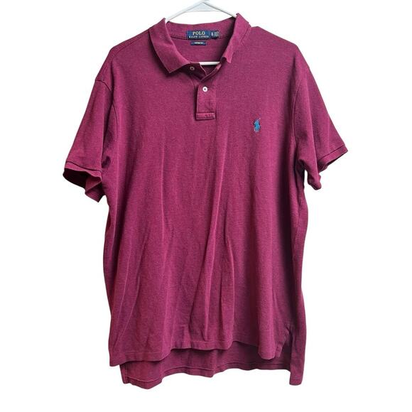 Polo Ralph Lauren Men's Purplish Custom Fit Polo XL - Picture 1 of 8